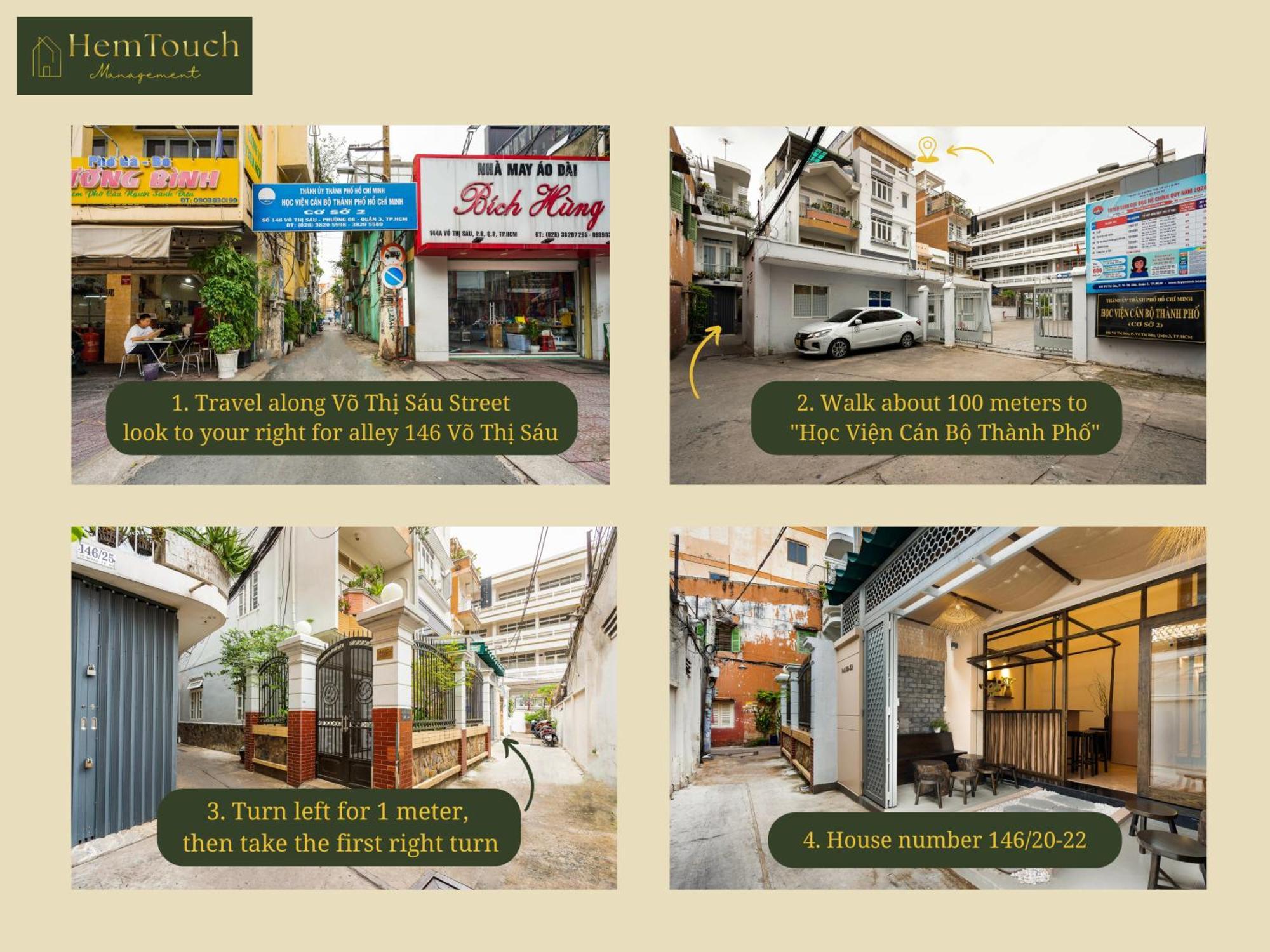 ホテル Hemtouch House ホーチミン市 エクステリア 写真